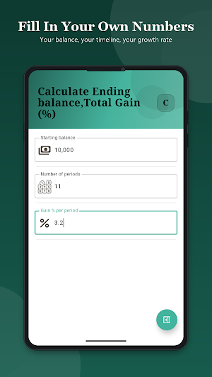 Compounding Calculator Screenshot 1
