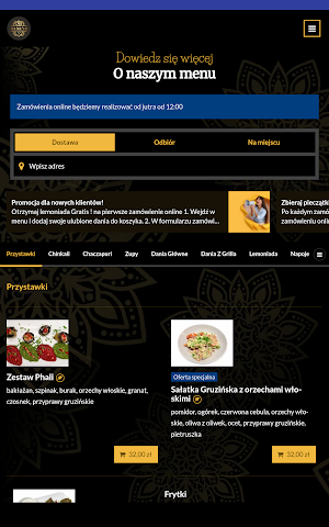 Mimino Restauracja Gruzińska Screenshot 2