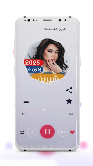 جميع اغاني شيرين بدون نت 2025 Screenshot 1