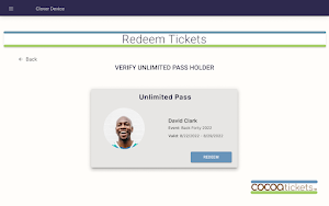 Cocoa Tickets Screenshot 1