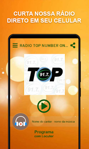 Rádio Top Number One 91,7 FM Screenshot 1
