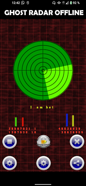 Ghost detector radar Screenshot 0