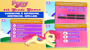 Pony Games for Fourth Grade Screenshot 2