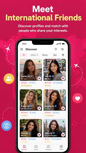 Girls Chat: Meet & Chat Online Screenshot 2