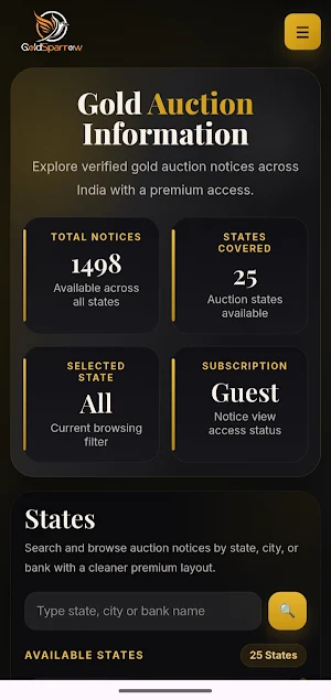 GoldSparrow Solutions Screenshot 0