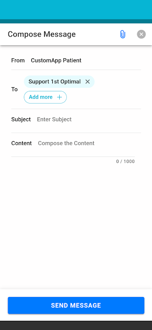 1O Patient Portal Screenshot 1