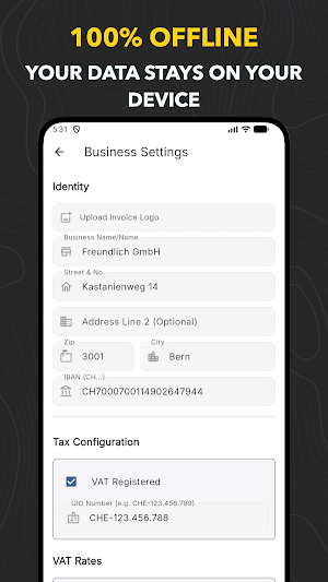 Swiss QR Bill & Invoice Screenshot 3