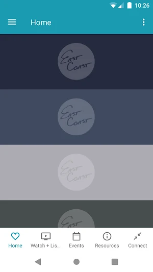 East Coast App Screenshot 0