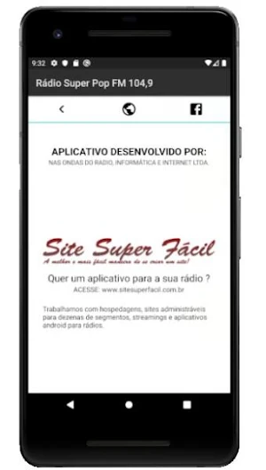 Rádio Super Pop FM 104,9 Screenshot 2
