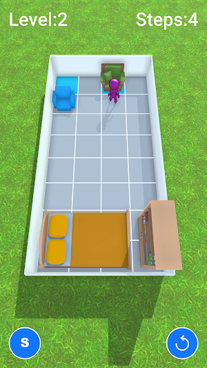 Push the Chair: Logic Puzzle Screenshot 1