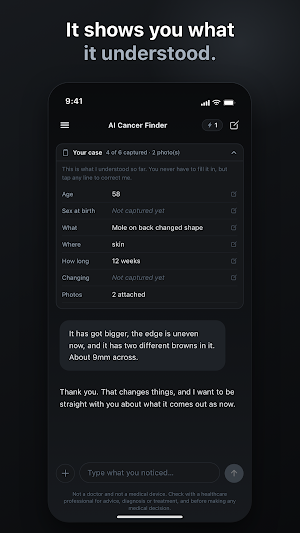 AI Cancer Finder Screenshot 3