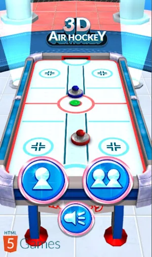 Air hockey 3D Screenshot 1