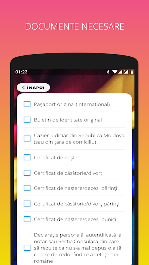 Cetatenie Romana - Verificare stadiu dosar Screenshot 3