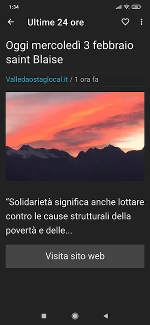 Aosta notizie Screenshot 3