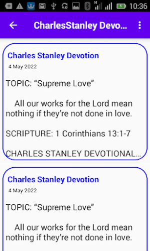 Charles Stanley Devotion Screenshot 0