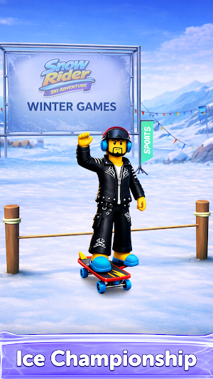 Snow Rider - Ski Adventure Screenshot 1