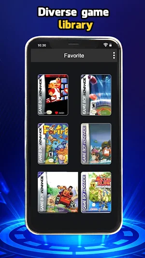Game Boy Advance emulator Screenshot 3