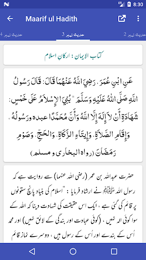 Maarif ul Hadith - Maulana M. Manzoor Naumani Screenshot 2