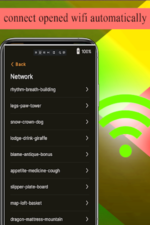 open network Wi-Fi Screenshot 0