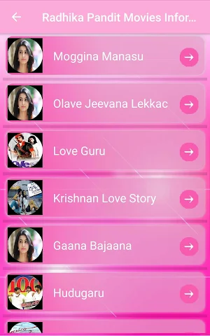 Radhika Pandit-Movies,Wallpape Screenshot 1