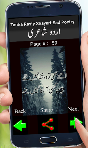 Tanha Rasty Shayari-Sad Poetry Screenshot 0