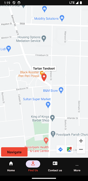 Tartan Tandoori Glasgow Screenshot 1
