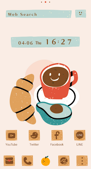 Power Breakfast Theme +HOME Screenshot 0