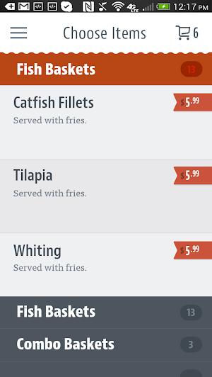 Gville Seafood And Chicken Screenshot 2