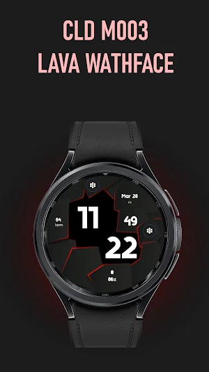 CLD M003 - Lava watchface Screenshot 0