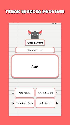 Kuis Provinsi di Indonesia Screenshot 2