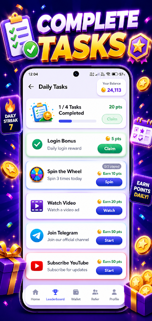 Gift Rewardz: Task Earning App Screenshot 3