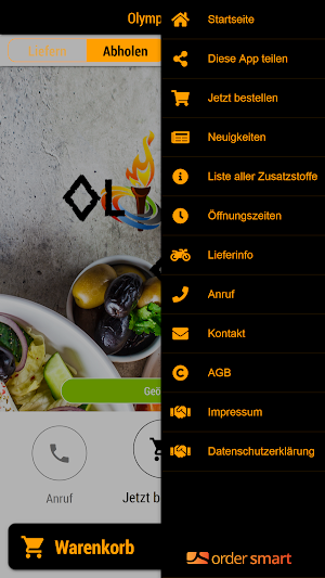 Olympia Grill Screenshot 2