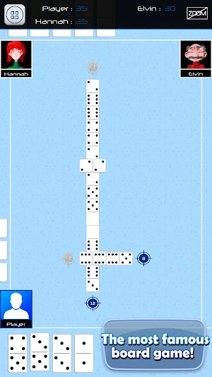 Dominoes Game - Cut Throat Screenshot 1