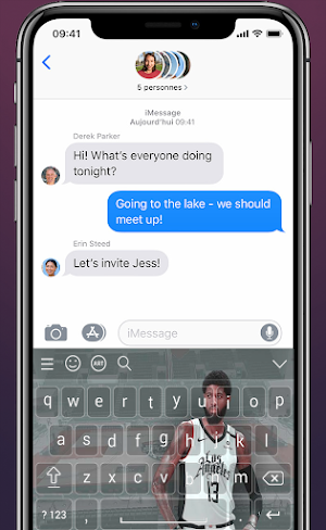 Paul George Keyboard Clippers Screenshot 1