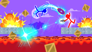 Supreme Brawl Stickman Fight Screenshot 0