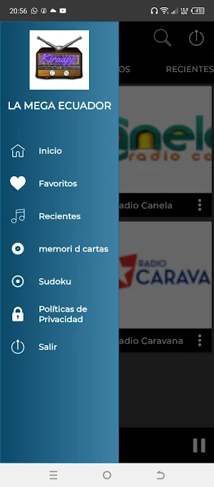 La Mega 103.3 cuenca Screenshot 1