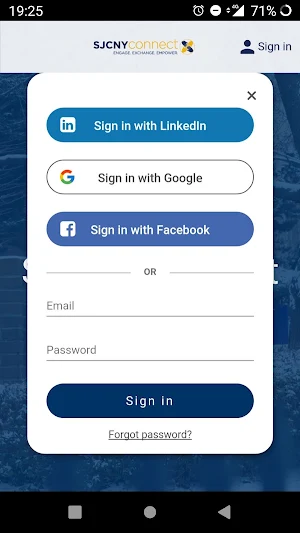 SJCNY Connect Screenshot 1