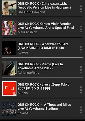 One ok rock musick players Screenshot 0