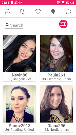 chat & interracial dating USA Screenshot 0