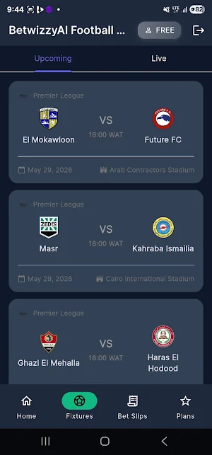 BetWizzyAI Football Prediction Screenshot 0