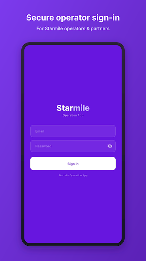 Starmile Operation App Screenshot 0