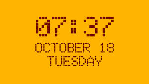 Digital Clock : Simple, Tiny, Ad-free Desk Clock. Screenshot 2