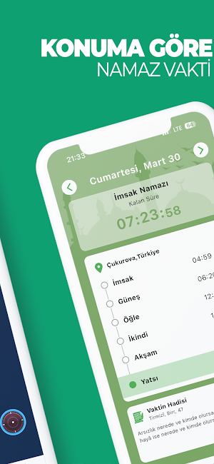 Muslimer: Kıble Bulucu, Pusula Screenshot 2