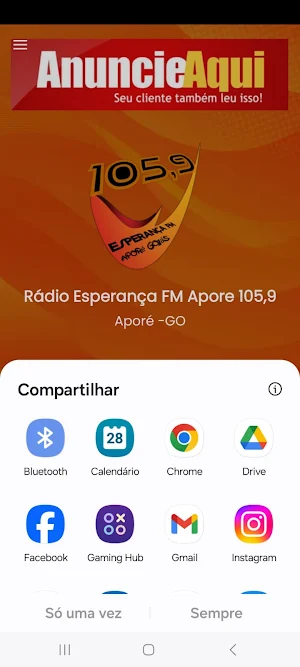 Rádio Esperança FM Apore 105,9 Screenshot 3