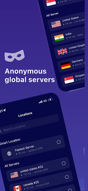 VPNIZE : V2ray VPN Fast Secure Screenshot 2