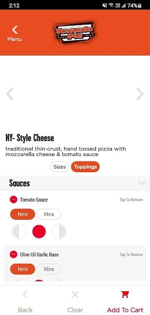 Tomato Pie Pizza Joint Screenshot 3