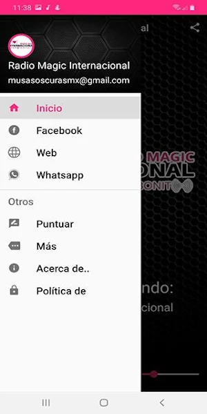 Radio Magic Internacional Screenshot 1