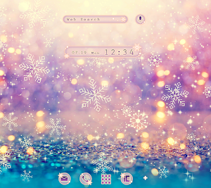 Winter Brilliance Theme +HOME Screenshot 0