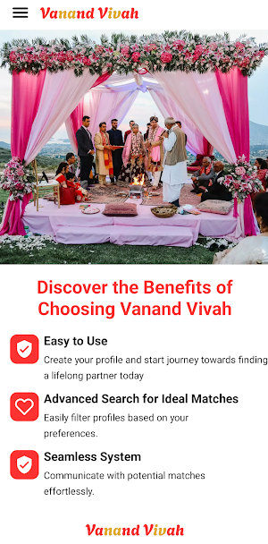 Vanand Vivah - Matrimony App Screenshot 1