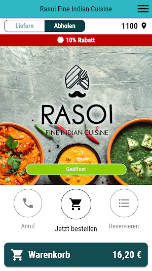 Rasoi Fine Indian Cuisine Screenshot 0